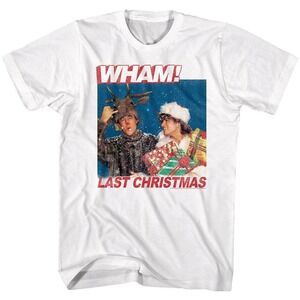 Wham T-Shirt Last Christmas 80s Music Tee